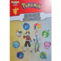 Pokémon minidex 2 - région Johto