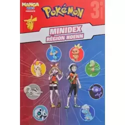 Pokemon minidex 3 - région Hoenn