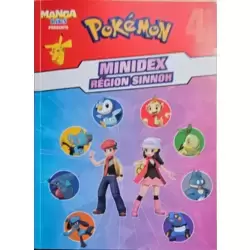 Pokémon minidex 4 - région Sinnoh