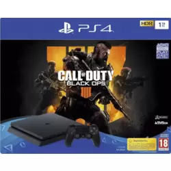 Pack Console PS4 Slim 1 To Noir + Call of Duty Black Ops 4