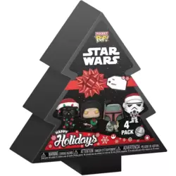 Star Wars - Happy Holday 4 Pack