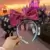 Disneyland Sleeping Beauty Castle Black Sequin Bow Minnie Mouse Ears