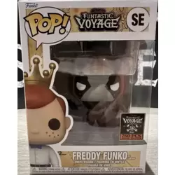 Funtastik Voyage - Freddy Funko as Zartan Black & White