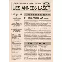 Les Années Laser n°1