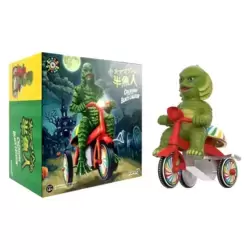 Super Cycles - Creature from Black Lagoon (Light Green & Red Trike)