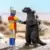 ReAction Figures - Godzilla & Jet Jaguar Shaking Hands (2 Pack)