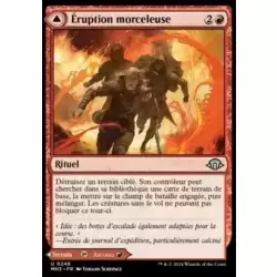 Éruption morceleuse