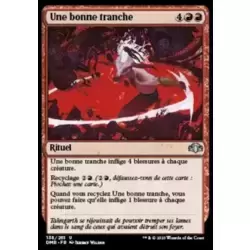 Une bonne tranche