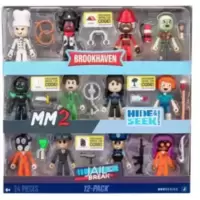 Brookhaven, MM2, Hide & Seen Extreme & Jail Break 12-Pack