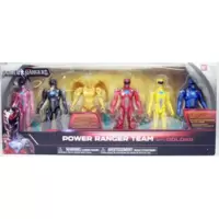 Power Ranger Team with Goldar