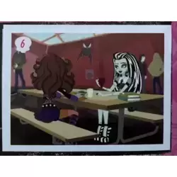 Frankie Stein , Clawdeen Wolf