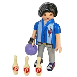 Bowling player