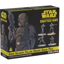 Star Wars: Shatterpoint : Good Soldiers Follow Orders squad pack