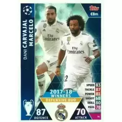 Marcelo / Dani Carvajal - Real Madrid CF