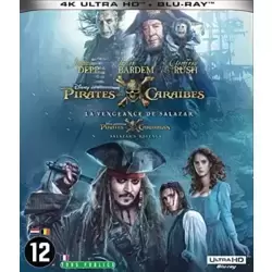 Pirates des Caraïbes : La Vengeance de Salazar [4K Ultra HD + Blu-Ray]