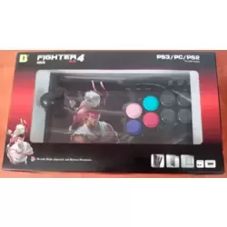 Fighter4 - Arcade Style Joystick - TB-USB-FS209 (Black)