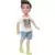 Barbie Chelsea - Chelsea Boy (Skateboard Graphic Shirt and Shorts)