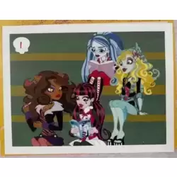 Clawdeen Wolf , Draculaura , Ghoulia Yelps , Lagoona Blue
