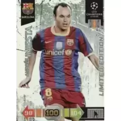 Andrés Iniesta - FC Barcelona - Limited edition