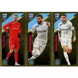 Pau López / Samuel Gigot / Jonathan Clauss - Olympique de Marseille