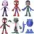 Spidey And His Amazing Friends - Dino Heores & Lizard Set (5-Pack)