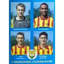 Stéphane Ferrand - Eric Boniface - Alain Bonnafous - Christophe Borbiconi - Louhans-Cuiseaux