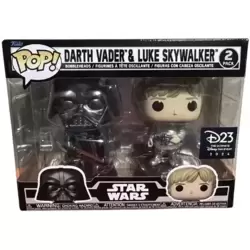 2  Pack - Darth Vader & Luke Skywalker