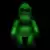Super7 Japanese Vinyl - Wing Kong (Glow-In-The-Dark Orange Swirl) - Super7\'s 20th Anniversary