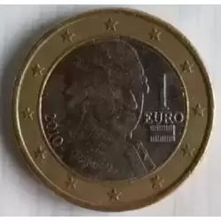 1 euro Autriche 2010