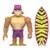 ReAction Figures - Thrilla Crew - Thrilla Gorilla (Purple)
