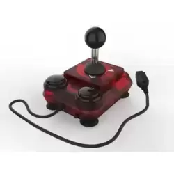 RetroRadionics - ArcadeR 9 pin ATARI - Red Clear
