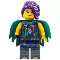 Zoey - Dark Turquoise Cape