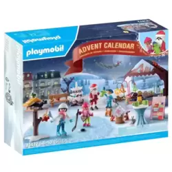 Calendrier de l'Avent Marché de Noël