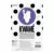ReAction Figures - Kwamé (White/Black Polka Dot)