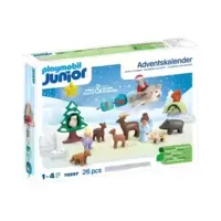 JUNIOR: Advent Calendar Snowy Christmas