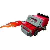 Grem - Red, Visor