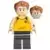 Cedric Diggory - Bright Light Orange Hufflepuff Tank Top, Water Bubble over Mouth
