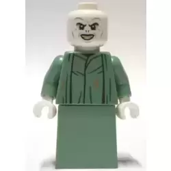 Lord Voldemort - Sand Green Robe, Plain Skirt