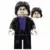 Professor Severus Snape - Dark Purple Shirt, Black Robes, Printed Legs, No Shirt Tail