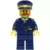 Railway Station Manager - Dark Blue Suit and Cap