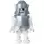 Skeleton - Standard Skull, Bent Arms Vertical Grip, Flat Silver Helmet and Armor Breastplate (Colin the Fighter)