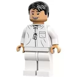 Dr. Henry Wu - White Lab Uniform