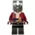 Hero - Dark Red Torso, Pearl Dark Gray Legs