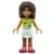Lego Friends Mini-Dolls - Friends Andrea - Light Aqua Layered Skirt, Lime Halter Neck Top