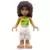 Lego Friends Mini-Dolls - Friends Andrea - White Cropped Trousers, Lime Halter Neck Top