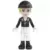 Lego Friends Mini-Dolls - Friends Katharina - Black Riding Jacket, Black Riding Helmet