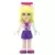 Friends Stephanie - Dark Purple Skirt, Magenta Top with White Jacket, Magenta Bow