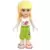 Lego Friends Mini-Dolls - Friends Stephanie - Lime Cropped Trousers, White Top