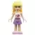 Friends Stephanie - Medium Lavender Skirt, White Top