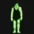 ReAction Figures - The Unseen - Spine-Chilling Ghoul GITD
